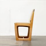 Set of German sled chairs from the mid-century, 1960s.