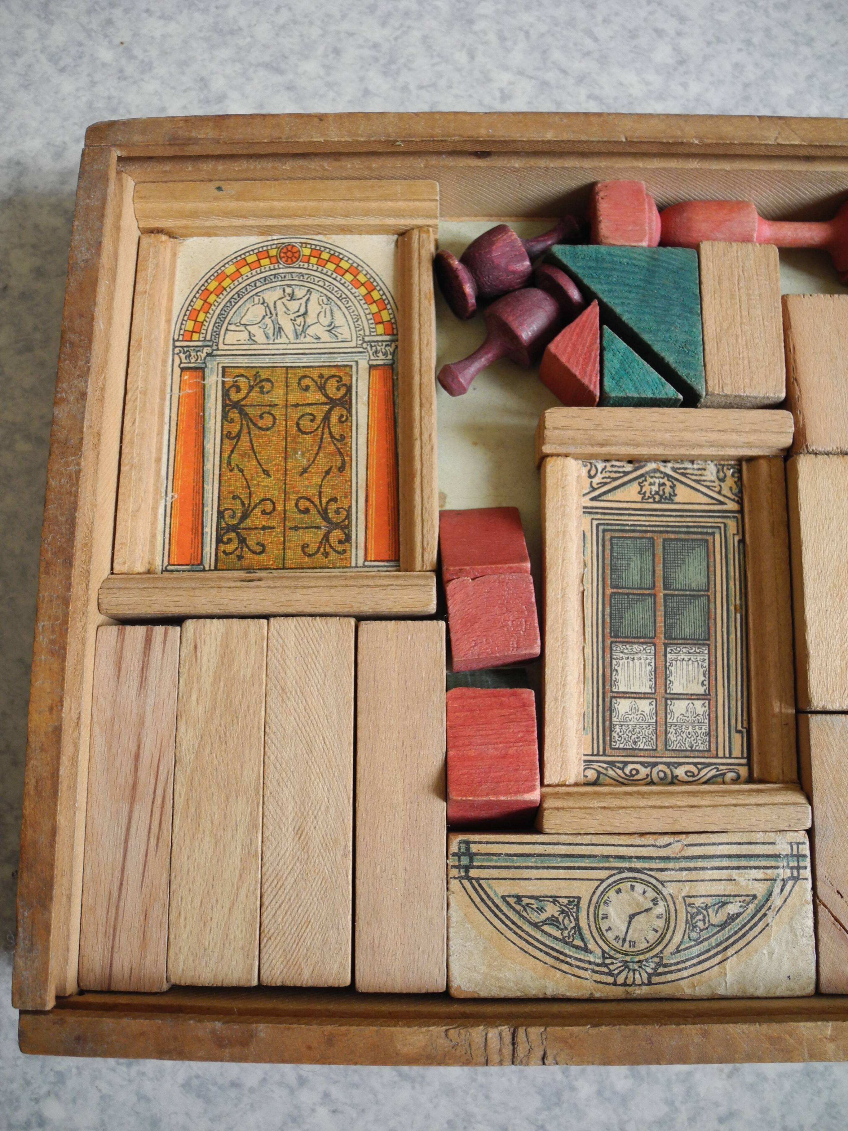 Old universal construction toy game