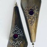 Pair of oriental wall lanterns