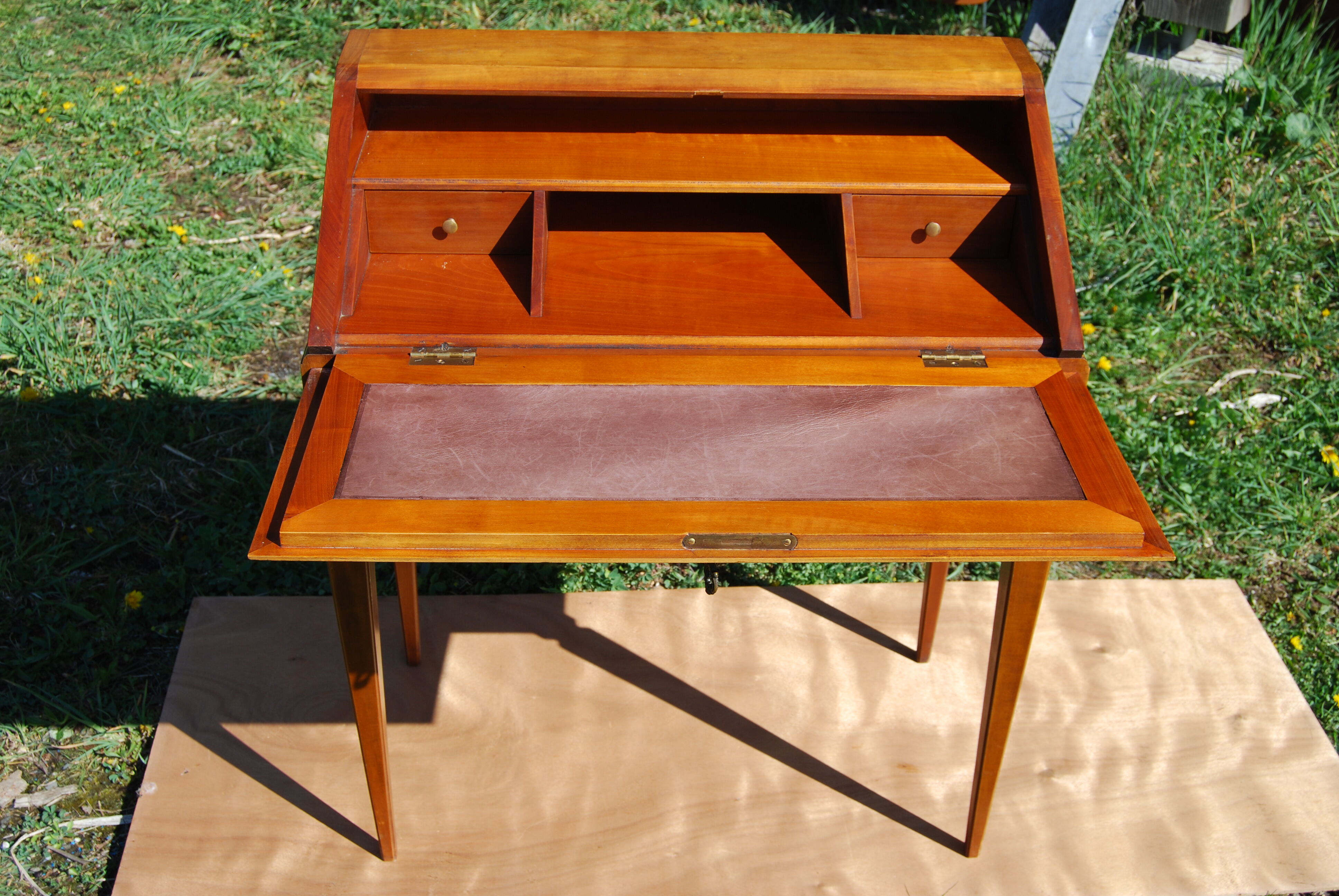 Louis XVI-style donkey back in cherry tree