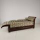 Art Deco Daybed with Hidden Storage & Adjustable Positions
