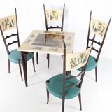 Parchment game table