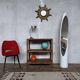 Vintage rattan bamboo wicker bookshelf