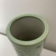 Ancient Japanese roll vase Celadon Seto 19th flower decoration