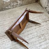 60s coffee table with pink mirror