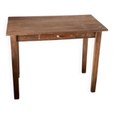 Rectangular wooden desk table