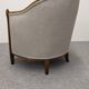 Pair of Art Deco gondola armchairs, France circa 1920