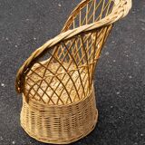 children's rattan armchair
