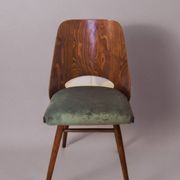 Chaise TON514 Oswald Haerdtl, Vintage tchèque 1960s
