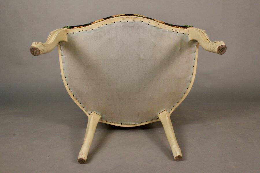 Pair of Cabriolet armchairs in Louis XV style