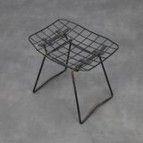 Tabouret Vintage en Fil Métallique par Cees Braakman pour Pastoe, 1960s