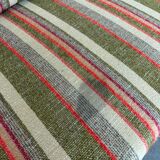 Vintage wooden sofa / sofa bed / couch