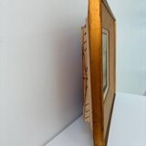 Marine Oil on canvas by JP. Guinegault (36 x 45)