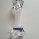 Pair of crystal candlesticks by Villeroy & Boch – 1970s – Perfect condition