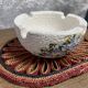 Vintage ceramic relief ashtray