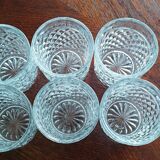 Set of 6 whisky glasses