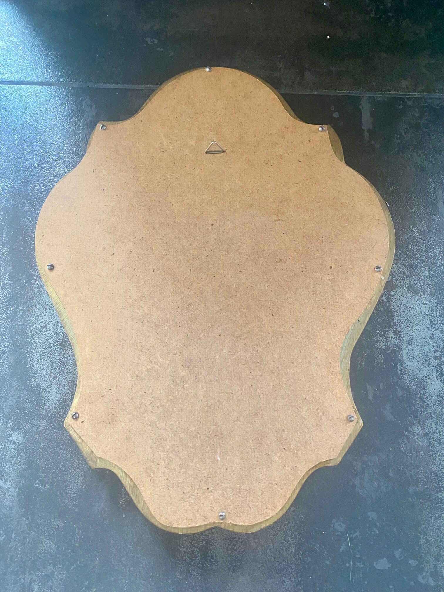 Baroque gilded mirror 33x25cm