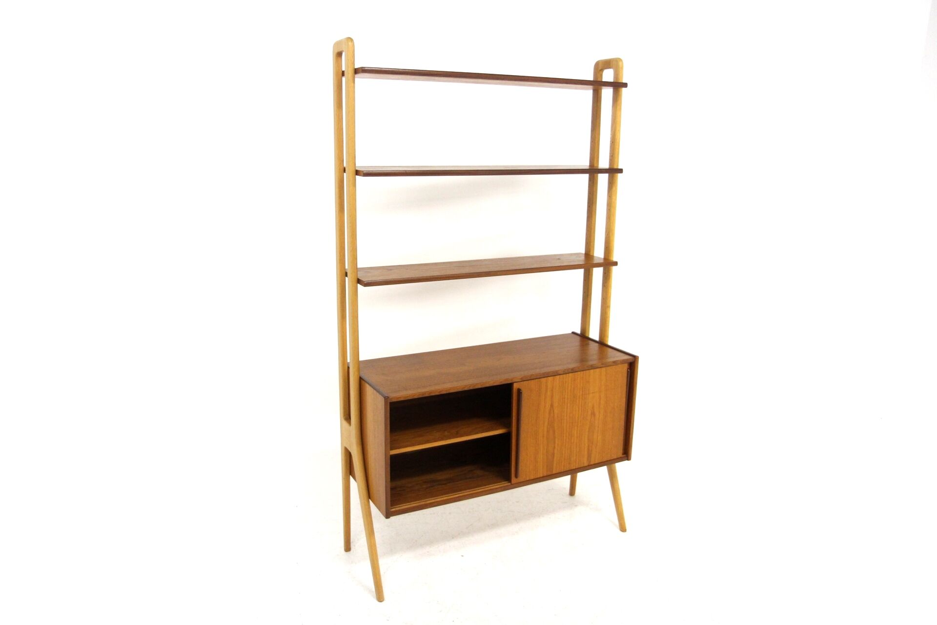 Scandinavian teak bookcase, Sweden, 1960