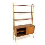 Scandinavian teak bookcase, Sweden, 1960