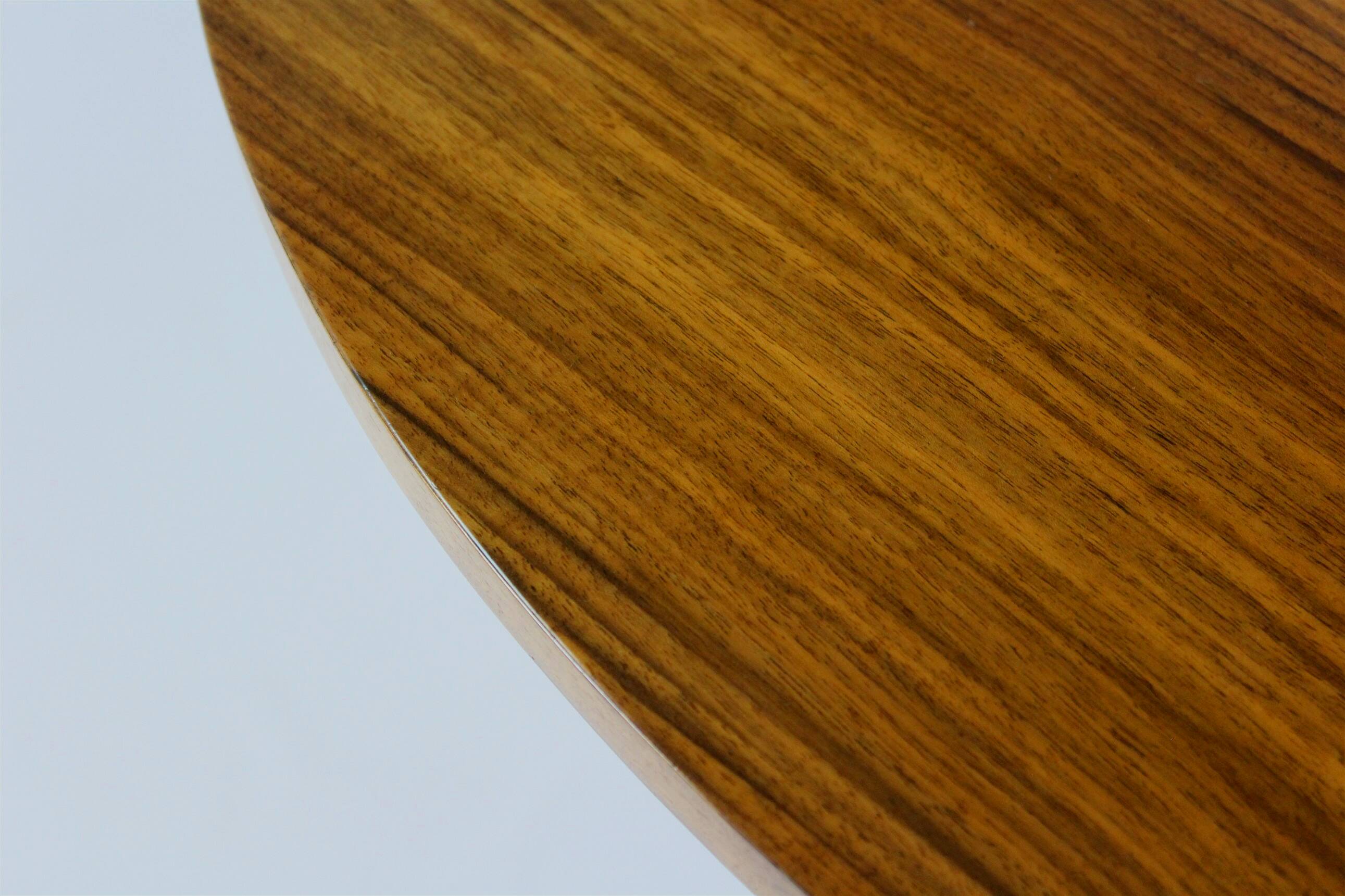 Restored Bauhaus Tubular Steel Round Table And 4 Chairs By M. Stam, 1930s