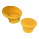 Mushroom armchair and ottoman by Pierre Paulin, Artifort Edition, 1960
