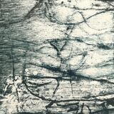 Oil painting & mixed techniques on framed canvas & signed by the artist.