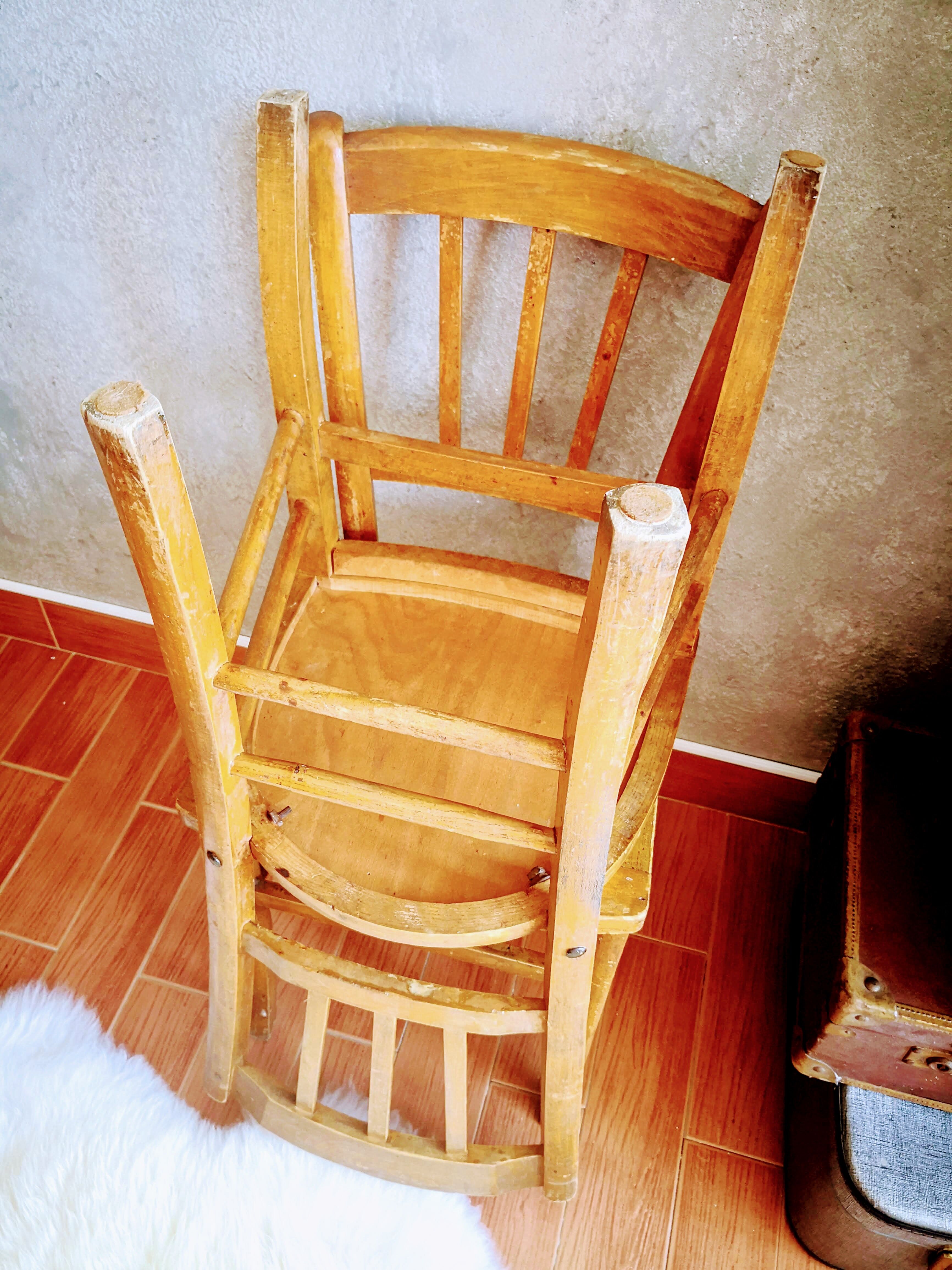 Pair of bistro chairs