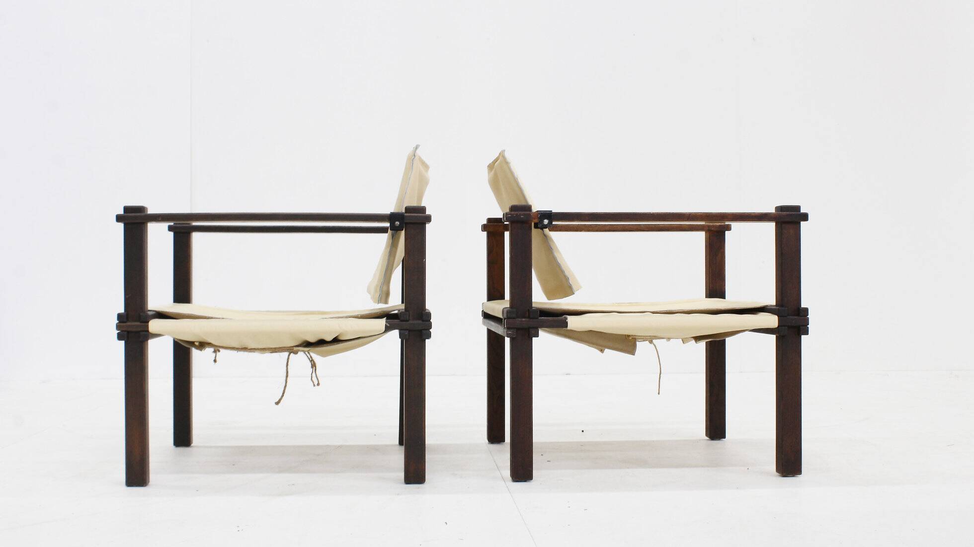 Set of Mid Century Modern armchairs by Gerd Lange for Bofinger, Germany 1960s