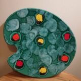 Dish-shaped palette Poet Laval