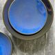 Lot d'assiettes Jars Tourron Dark Blue