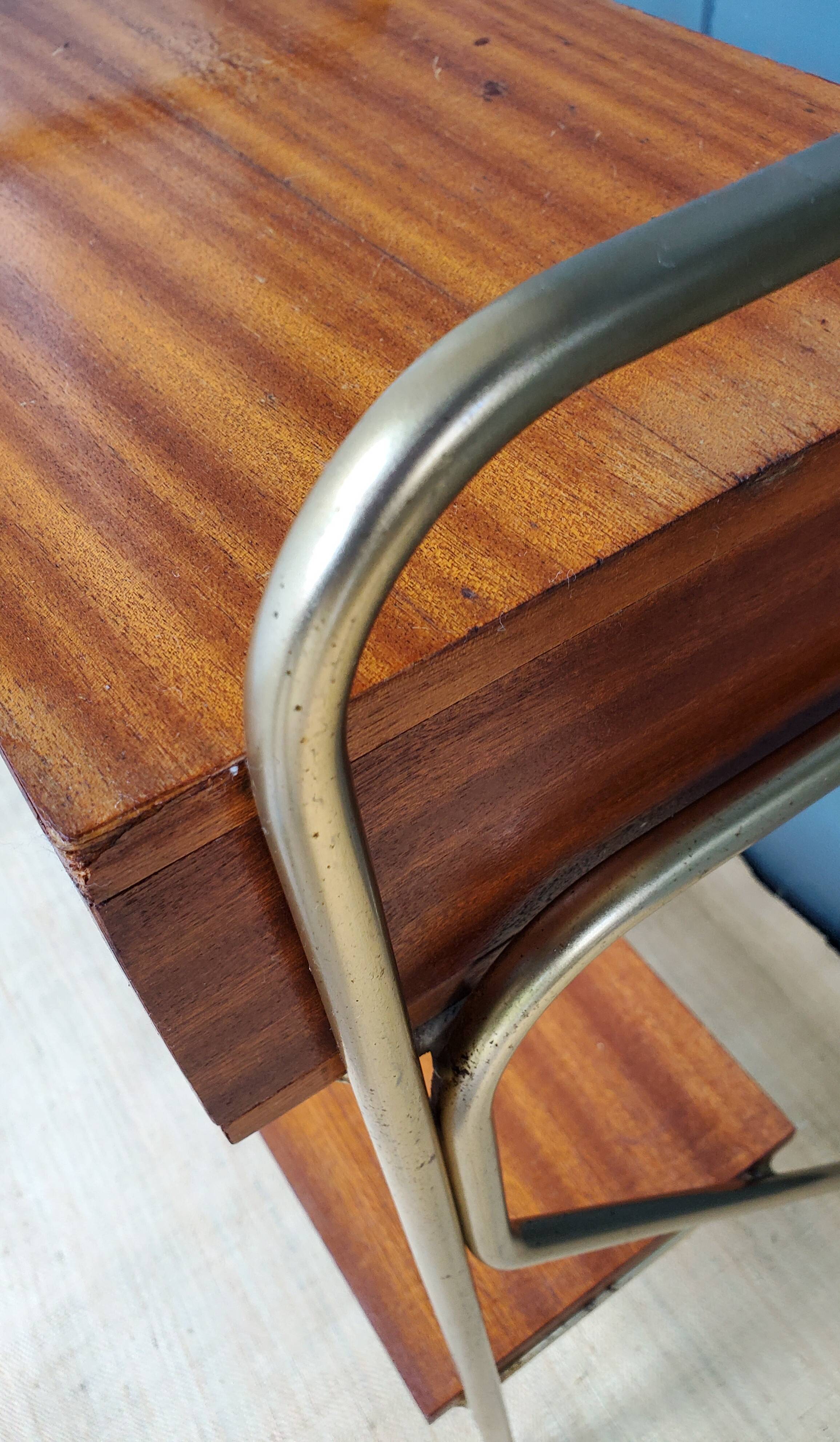 60's bedside table