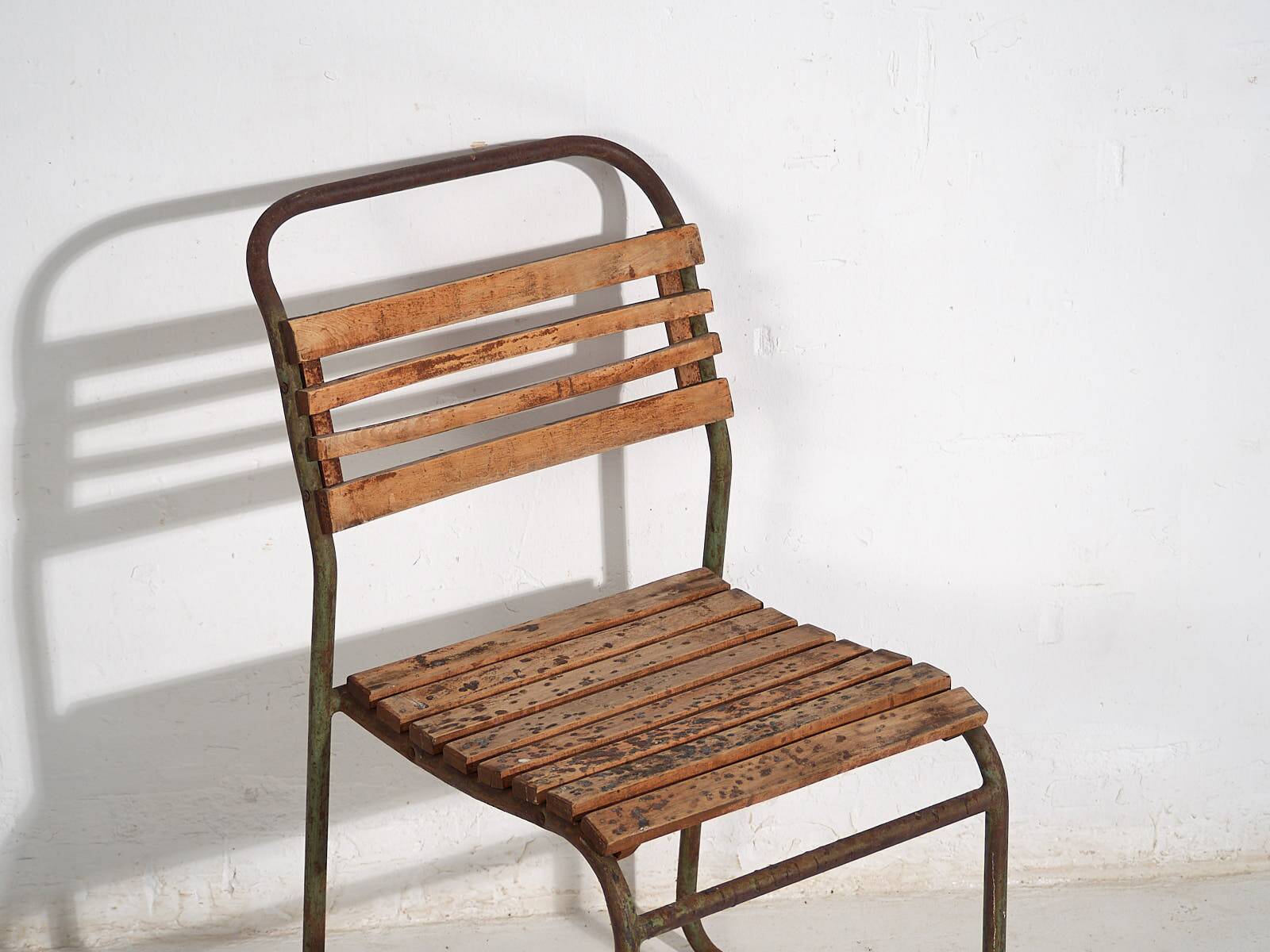 Antique garden chairs (c.1920). Set of 4 pieces #1