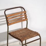Chaises de jardin anciennes (c.1920). Ensemble de 4 pièces #1