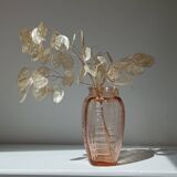 Vase en verre orange