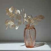 Vase en verre orange