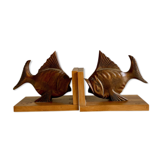 Pair of art deco bookends