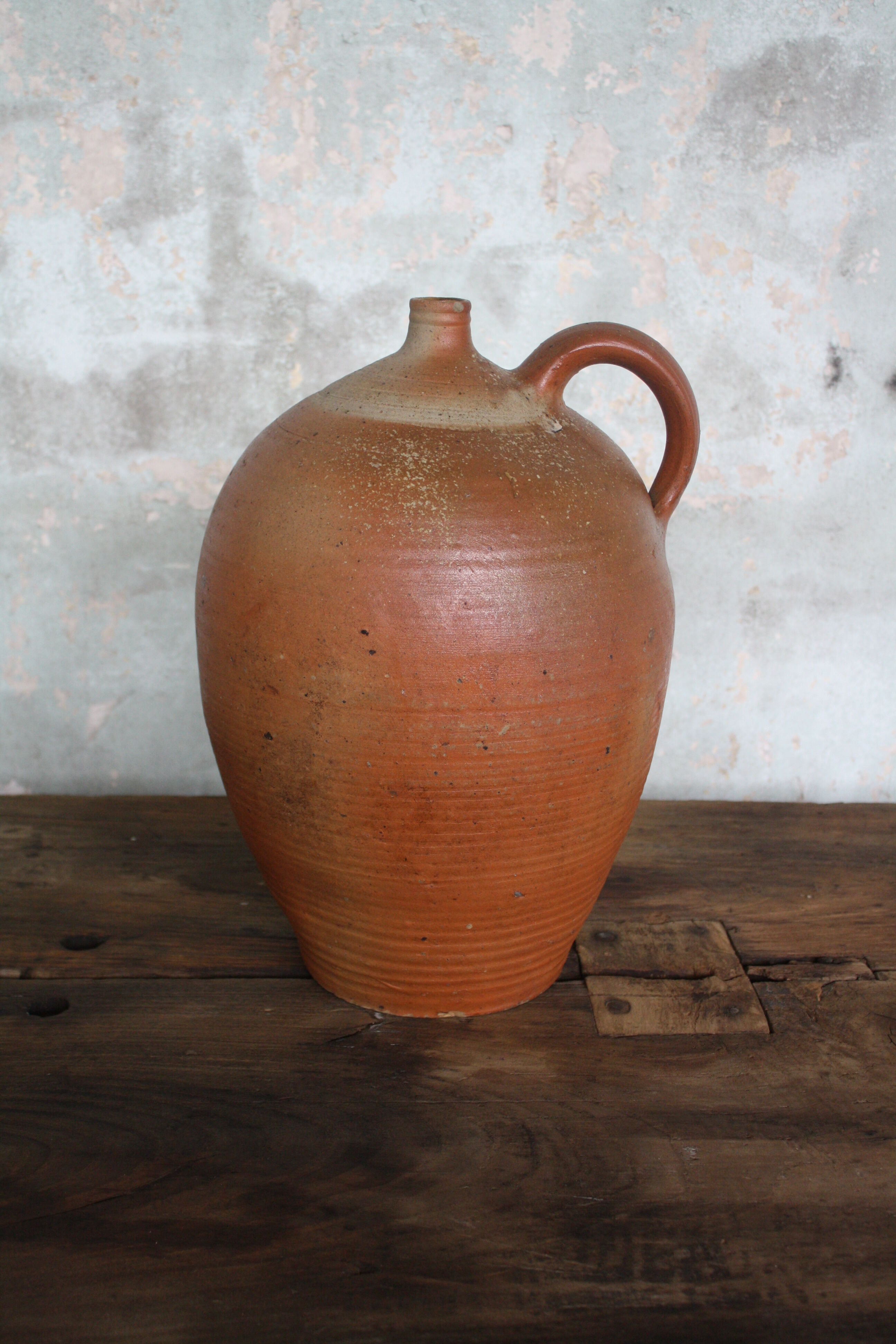 Vintage sandstone oil jar