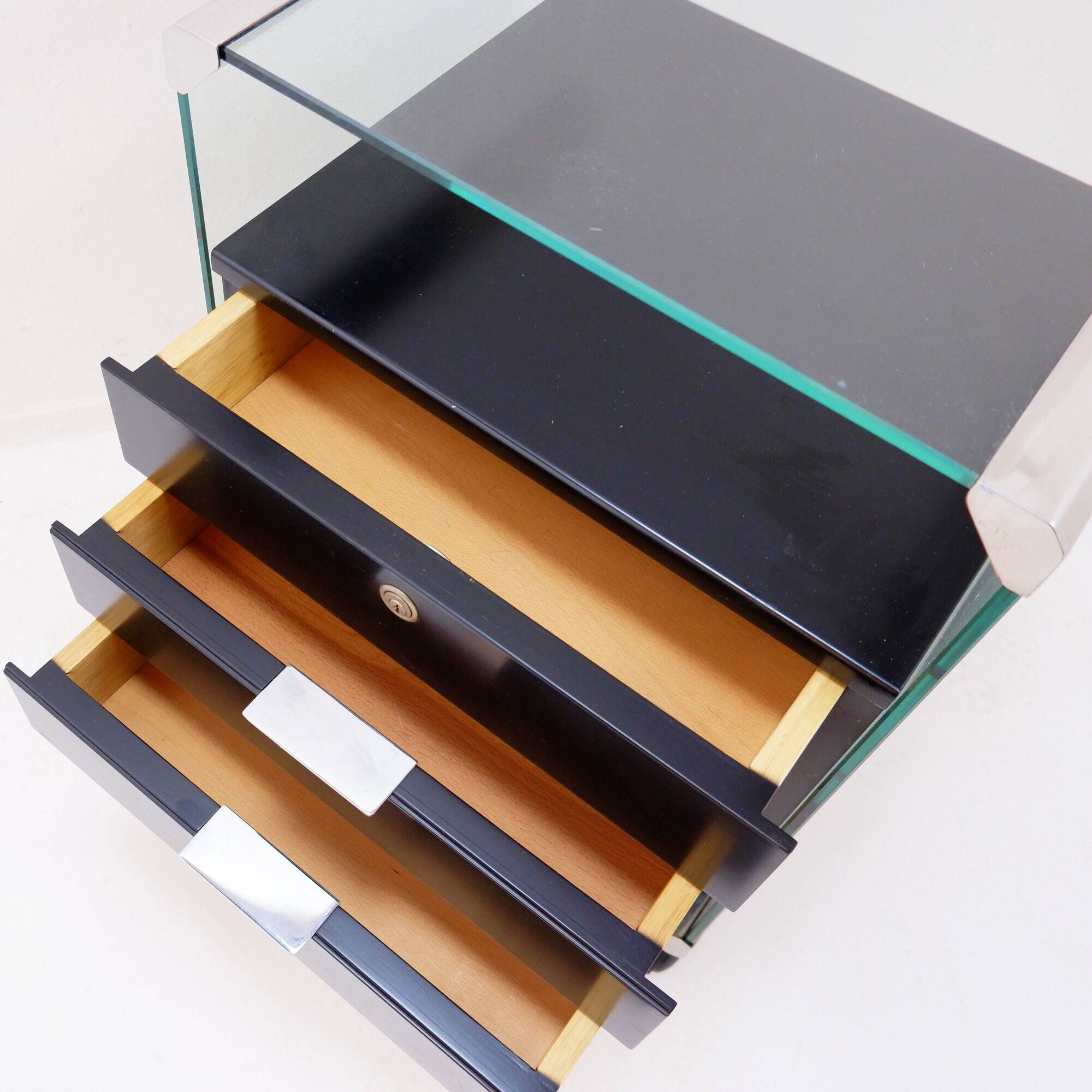“Movie Cassettiera” rolling box by Pierangelo Gallotti for Gallotti & Radice
