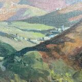 Vintage oil on canvas