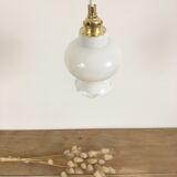 Vintage opaline walking lamp