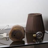 free-form Olivier Brut wood lamp