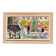 Original Swedish Oil on Canvas – “City Life” by H. Hanson 61 – Vintage & Framed – 72 × 45 cm (28.3" x 17.7")