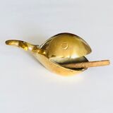 Brass whale ashtray