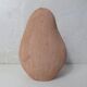 Sculpture mère à l'enfant en terre cuite