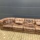 Prachtige De Sede Ds11, 7-delige set in brown patchwork