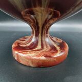 Ceramic pot cache imitation marble