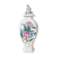 Vase décor fleurs peints à la main