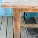 Old farmhouse table