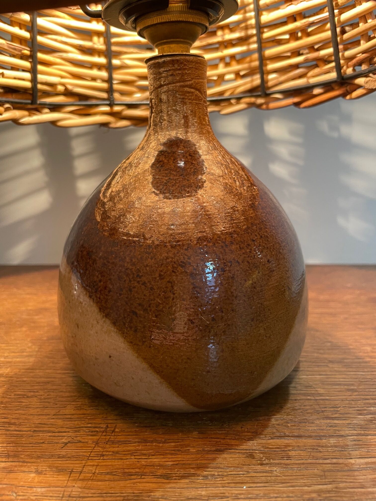 Ceramic lamp cyclades anduze
