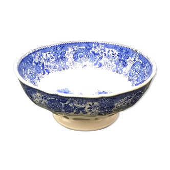 Saladier Villeroy & Boch motif Burge land bleu